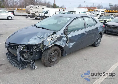 2017 Toyota Corolla Le from USA, damaged, VIN 2T1BURHE1HC806951